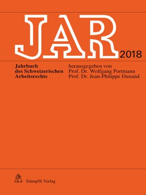cover image of JAR 2018